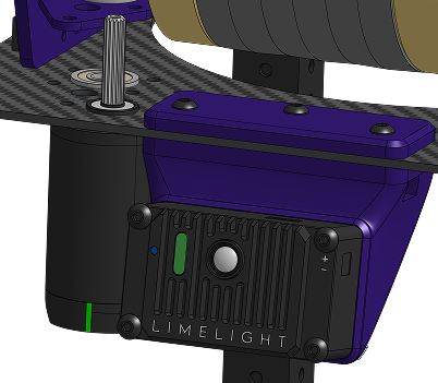 Vision — two Limelight 4 cameras